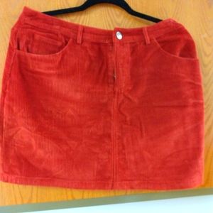 Kori corduroy mini skirt in large